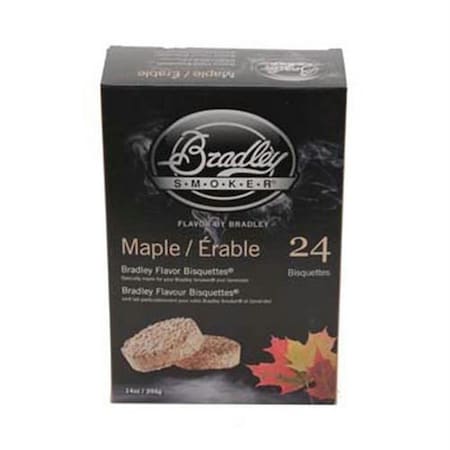 Bradley Technologies Bradley Smoker  Maple Bisquettes, 24PK BR135090